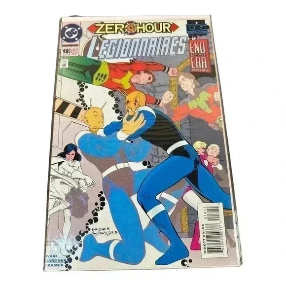 Zero Hour: Crisis In Time Dc Comic Book Lot Of 5 Anima, Legionnaire, Darkstars - Picture 9 of 10